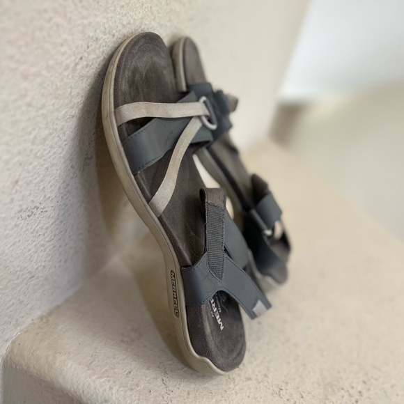 Merrell Womens Size 8 US Gray District 3 Strap Web Monument Sandals Shoes - Picture 4 of 10